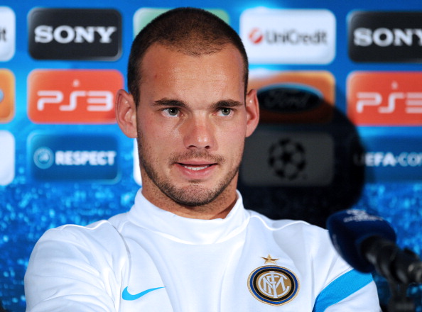 Wesley Sneijder| © PHILIPPE HUGUEN/AFP/Getty Images