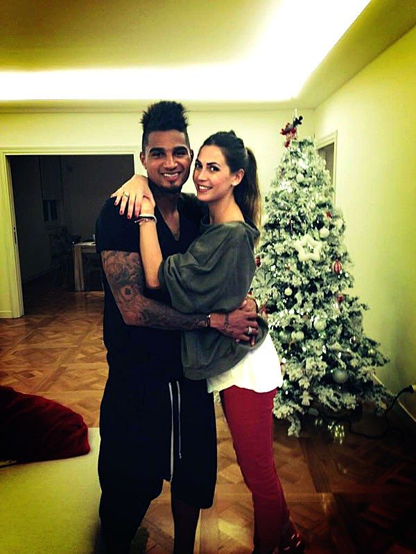 Melissa Satta e Boateng |© Twitter