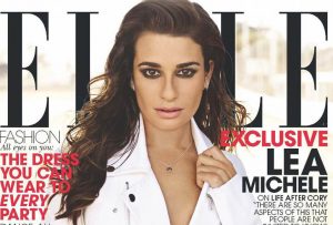 Lea Michele su Elle