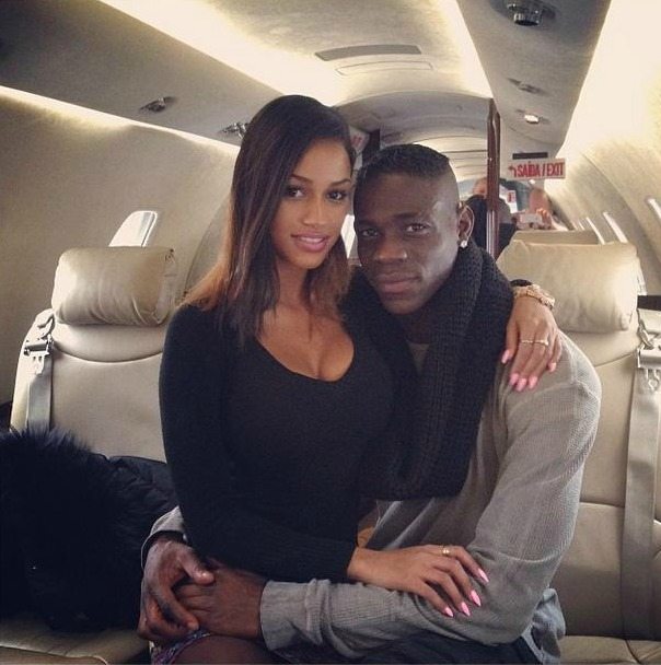 Balotelli e Fanny Neguesha