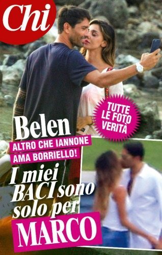 Belen Rodriguez e Marco Borriello | © Chi