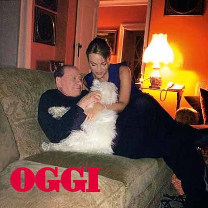 Silvio Berlusconi e Francesca Pascale | © OGGI