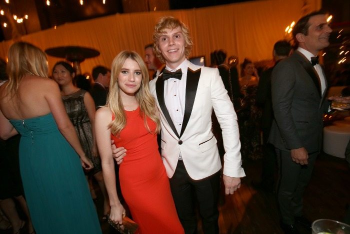 Evan Peters e Emma Roberts | © Christopher Polk / Getty Images