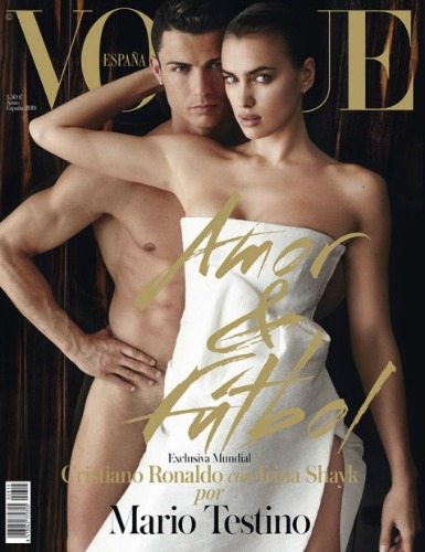 Irina Shayk e Cristiano Ronaldo | Vogue