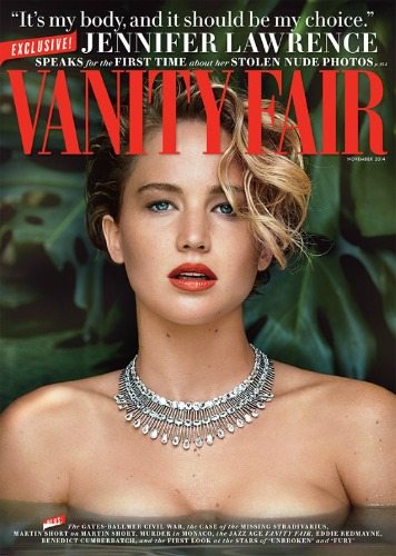 Jennifer Lawrence su Vanity Fair