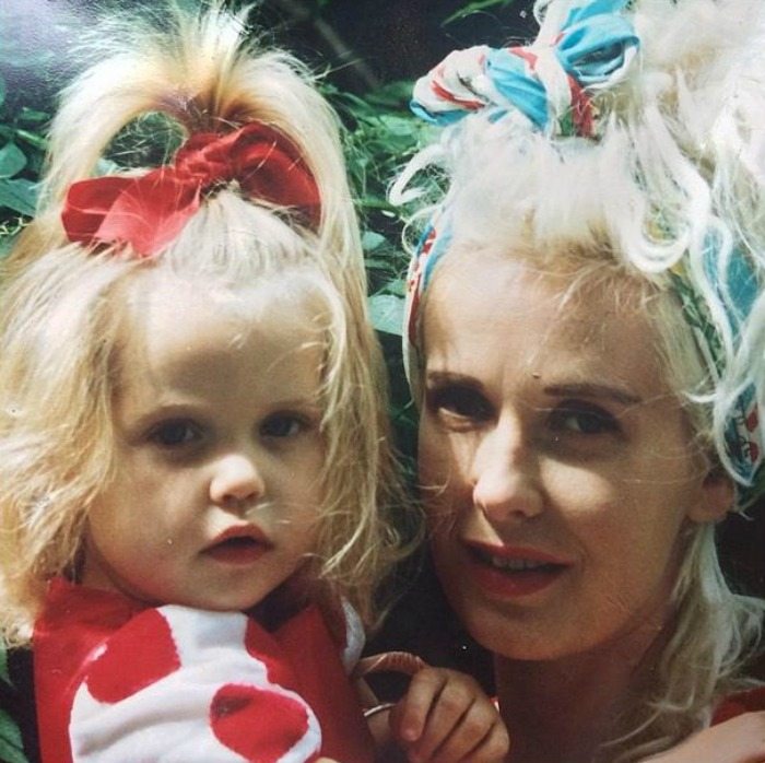 Peaches Geldof e Paula Yates