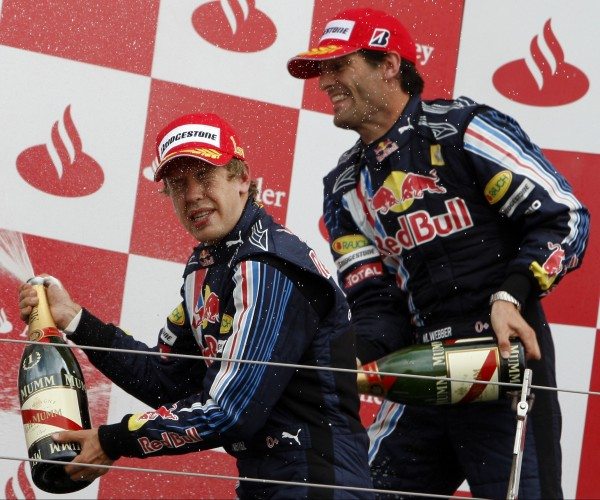 Vettel e Webber