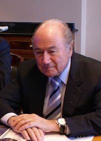 Presidente della FIFA:Blatter