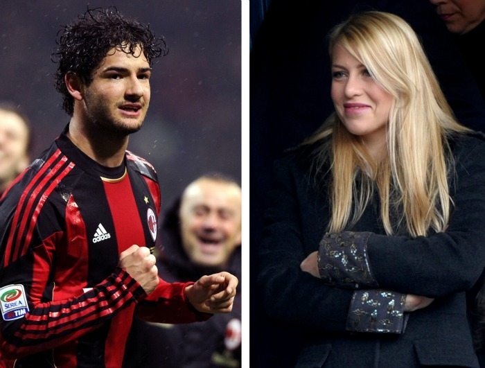 Alexandre Pato, Barbara Berlusconi | © GIUSEPPE CACACE / Getty Images