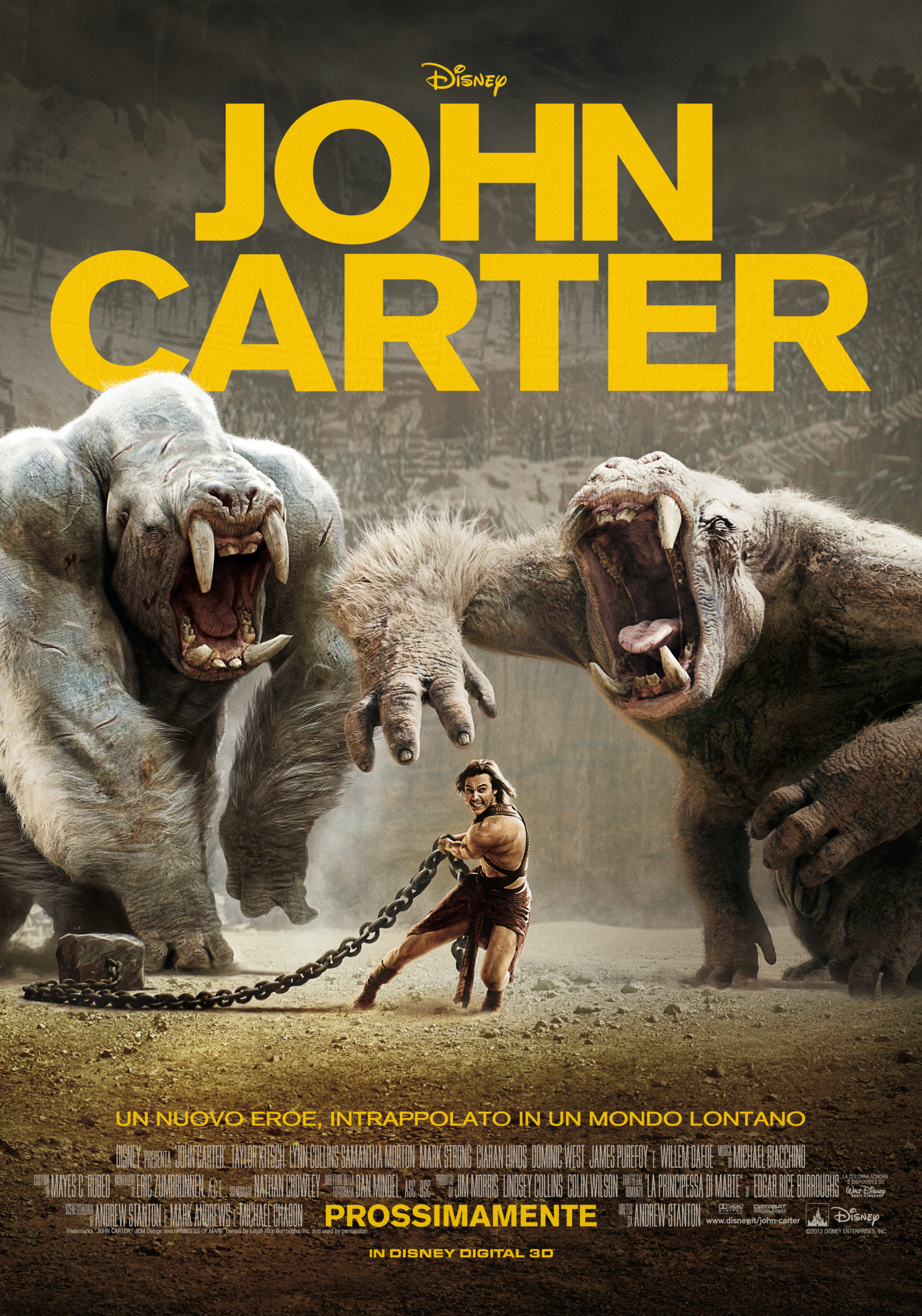 John Carter - poster verticale