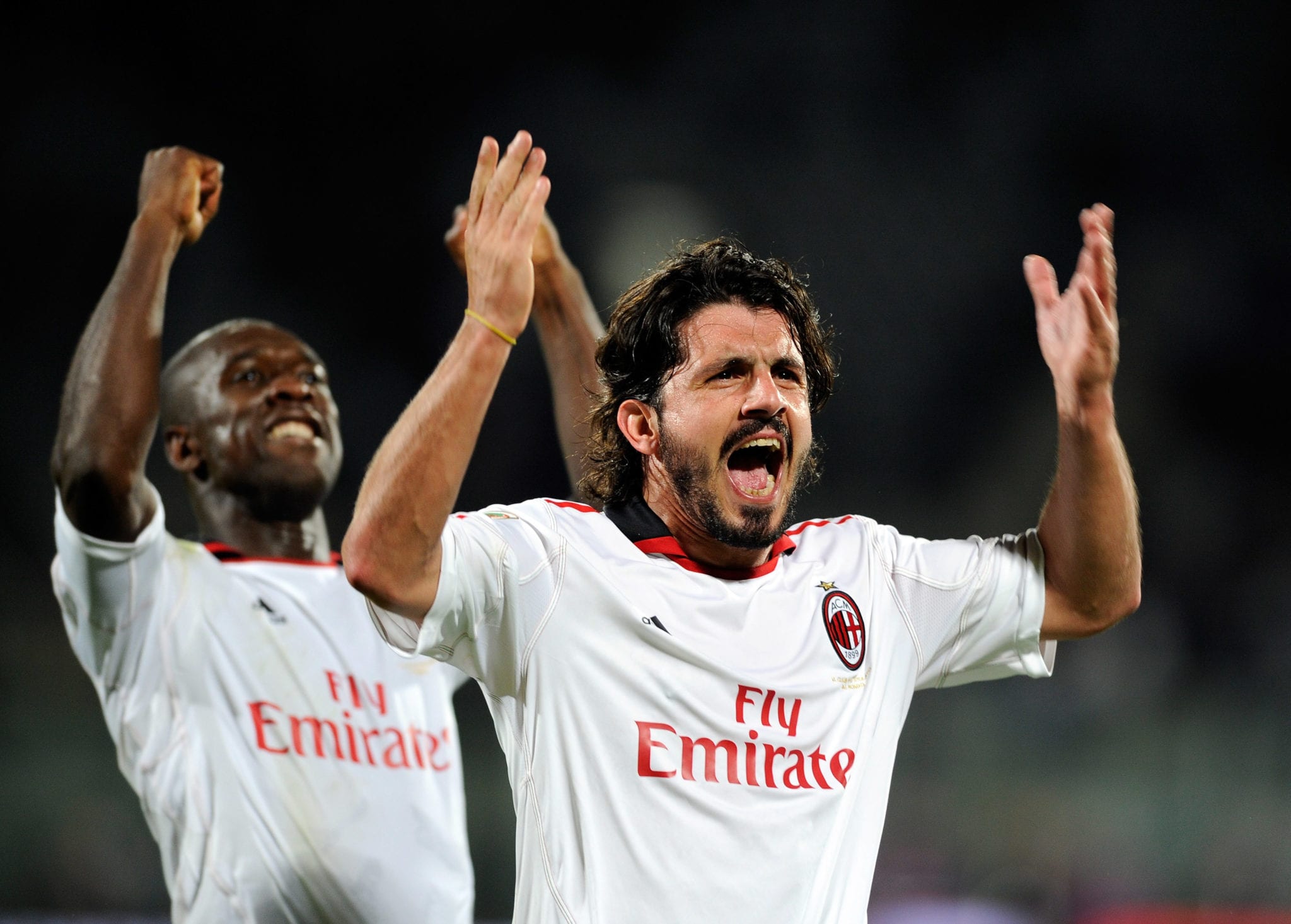 Gattuso e Seedorf | ©Getty Images