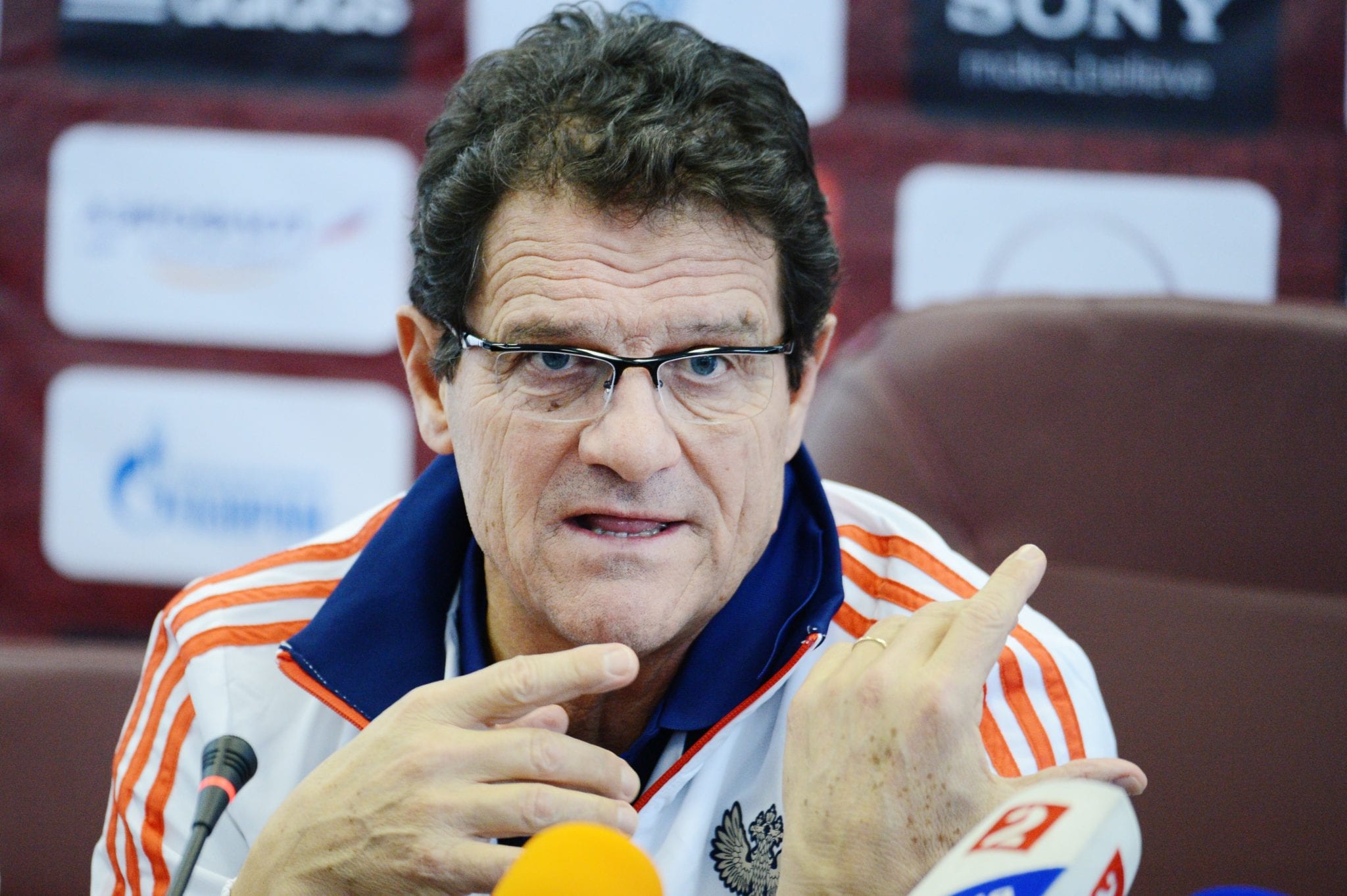 Fabio Capello, attuale Ct della Russia