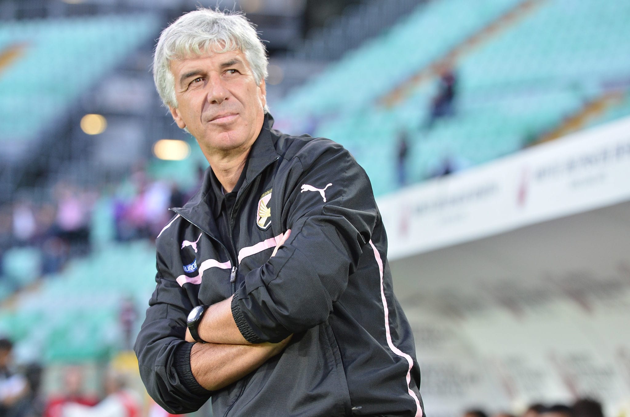 Gian Piero Gasperini AC Siena v US Citta di Palermo - Serie A