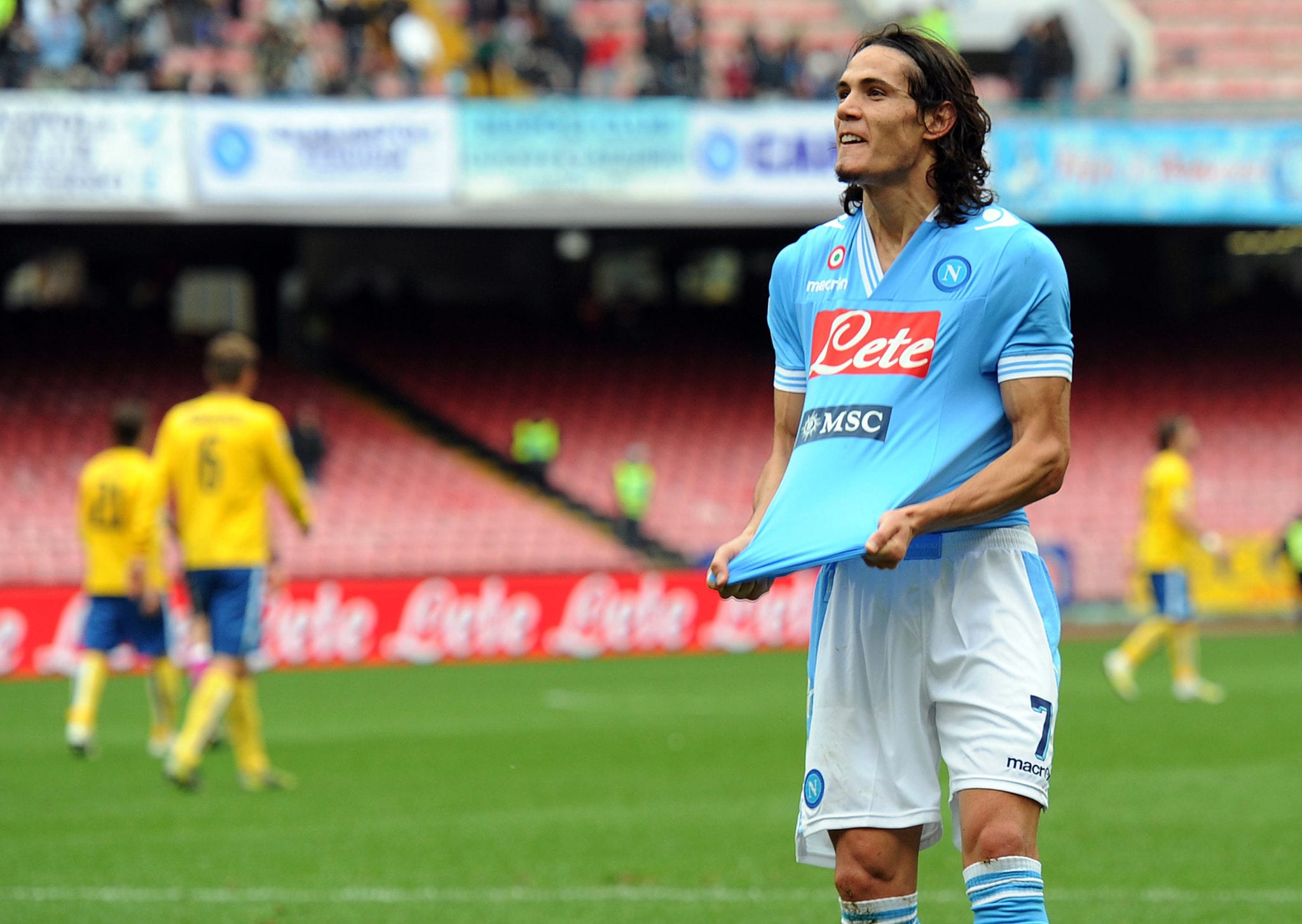 Cavani twitta ecografia del secondogenito Lucas | © Giuseppe Bellini/Getty Images