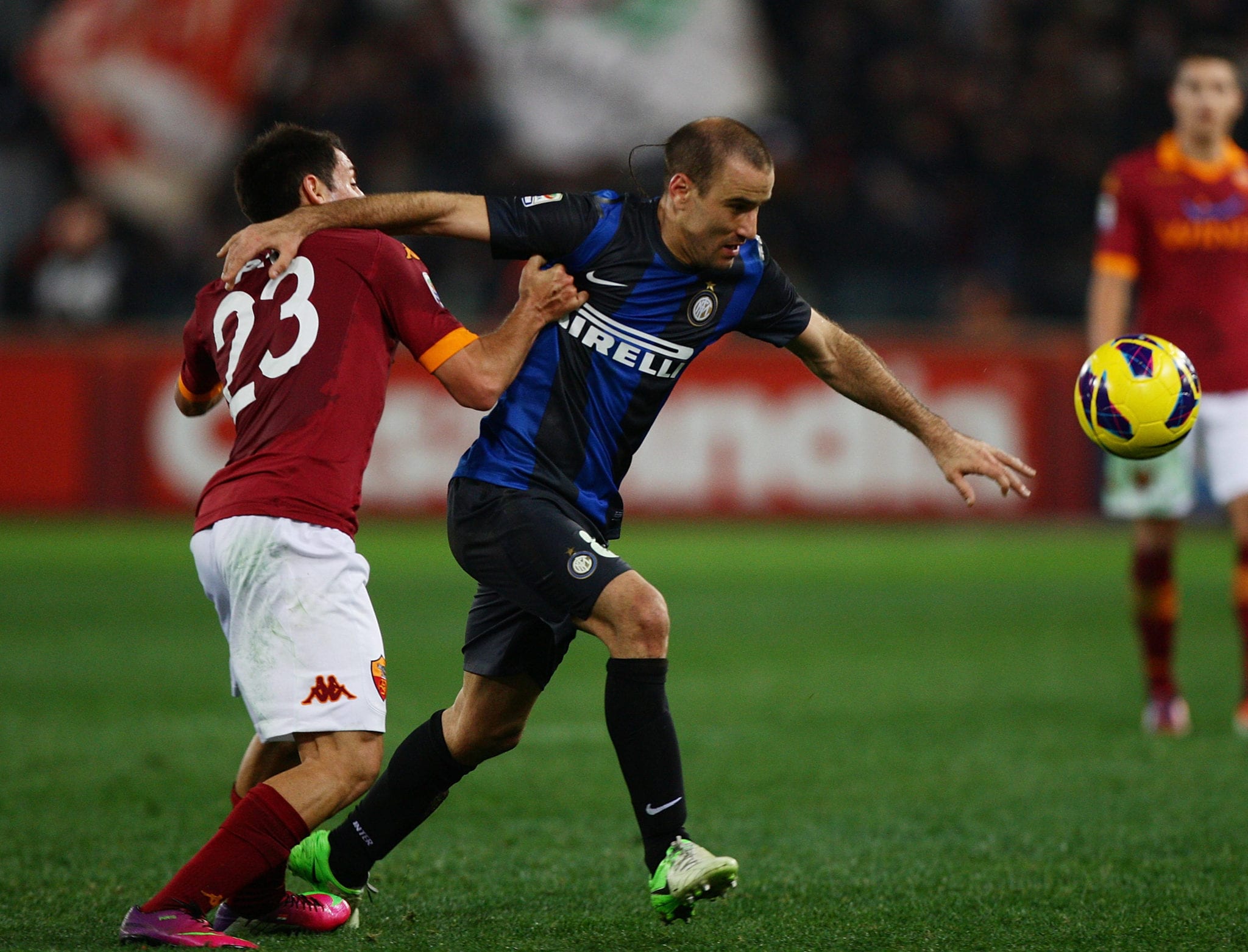 Rodrigo Palacio pareggia su assist di Guarin | ©  Paolo Bruno/Stringer / Getty Images