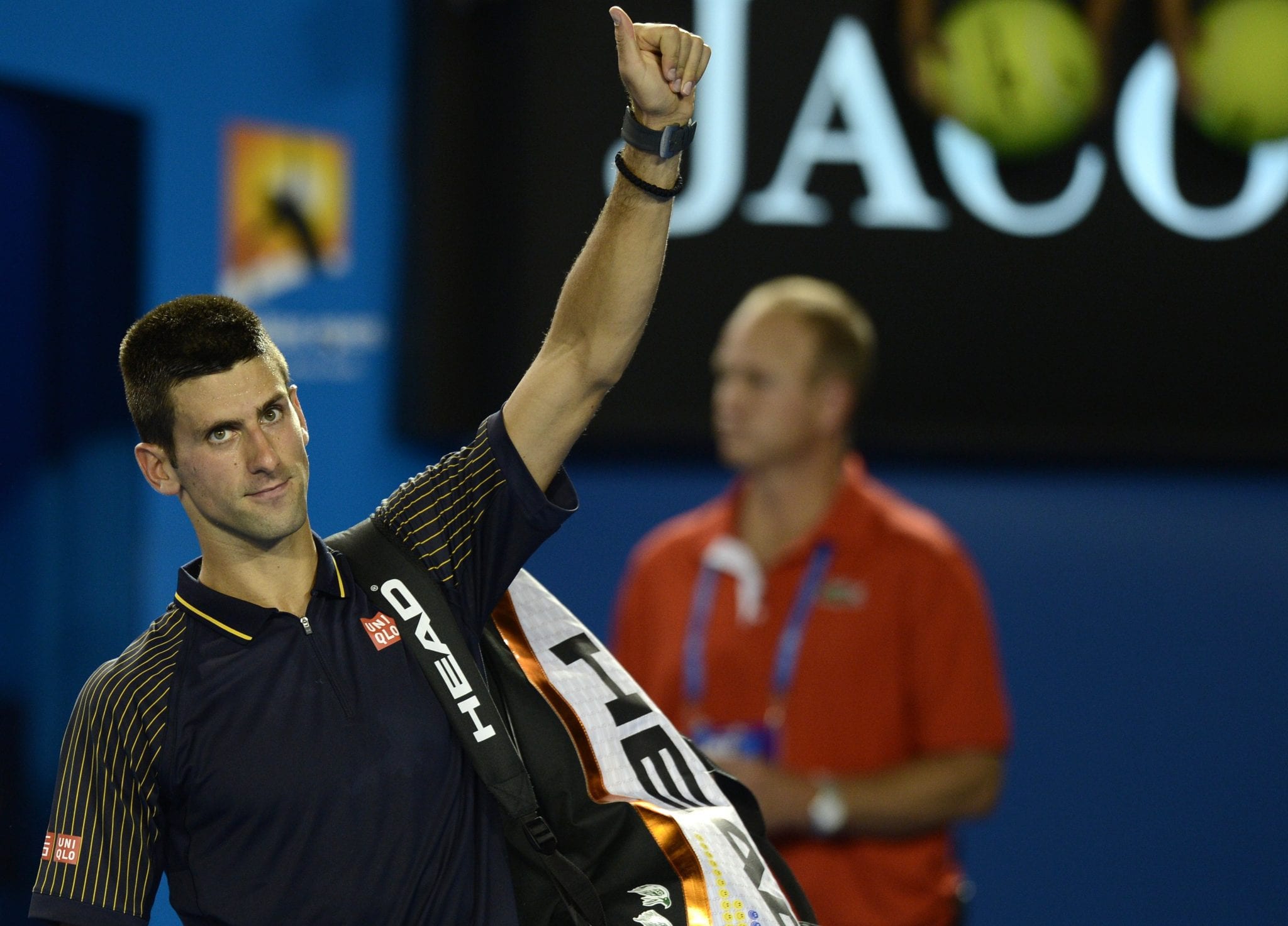 Il serbo Novak Djokovic ©MANAN VATSYAYANA/AFP/Getty Images