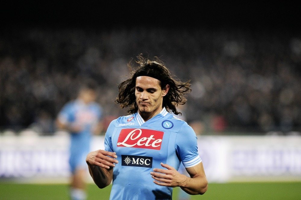 Edinson Cavani ©ROBERTO SALOMONE/AFP/Getty Images