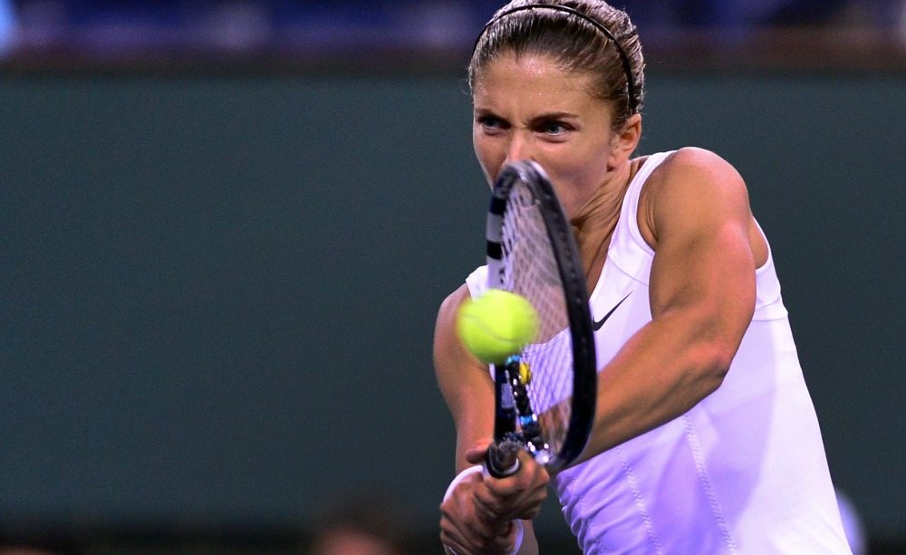 Sara Errani ©FREDERIC J. BROWN/AFP/Getty Images