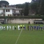 Firenze e Torres prima del calcio d'inizio 