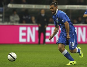 Pablo Daniel Osvaldo con la maglia della Nazionale | © Marco Luzzani / Getty Images