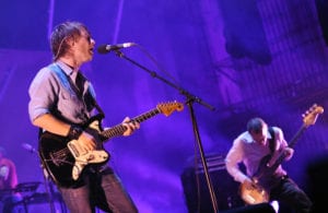 Thom Yorke e Flea | © John Shearer/Getty Images