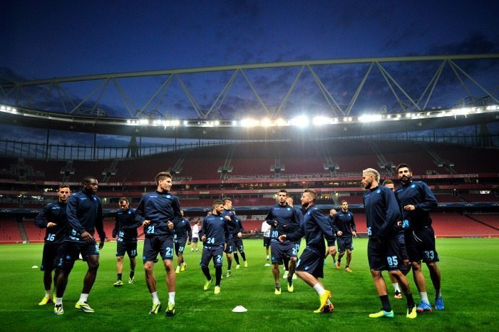 Napoli-Arsenal big match di Champions | © GLYN KIRK/ Getty Images