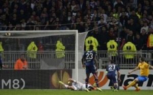 Il gol di Bonucci all'andata