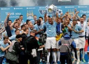 La festa del Manchester City