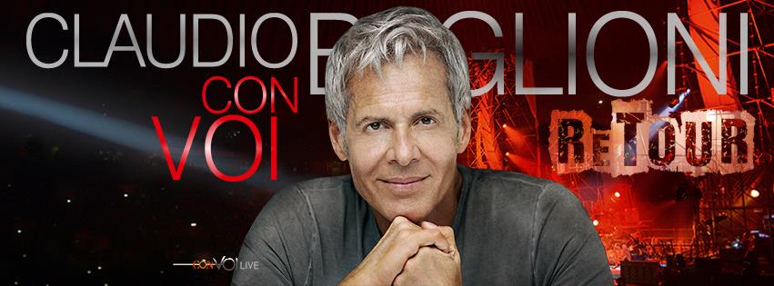 Claudio Baglioni - ConVoi ReTour | Foto Official Facebook