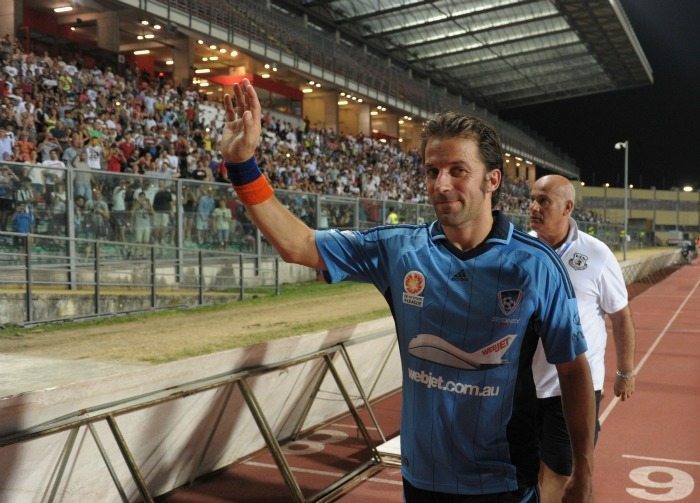 Del Piero in tournée in Veneto con il Sydney | © Dino Panato / Getty Images