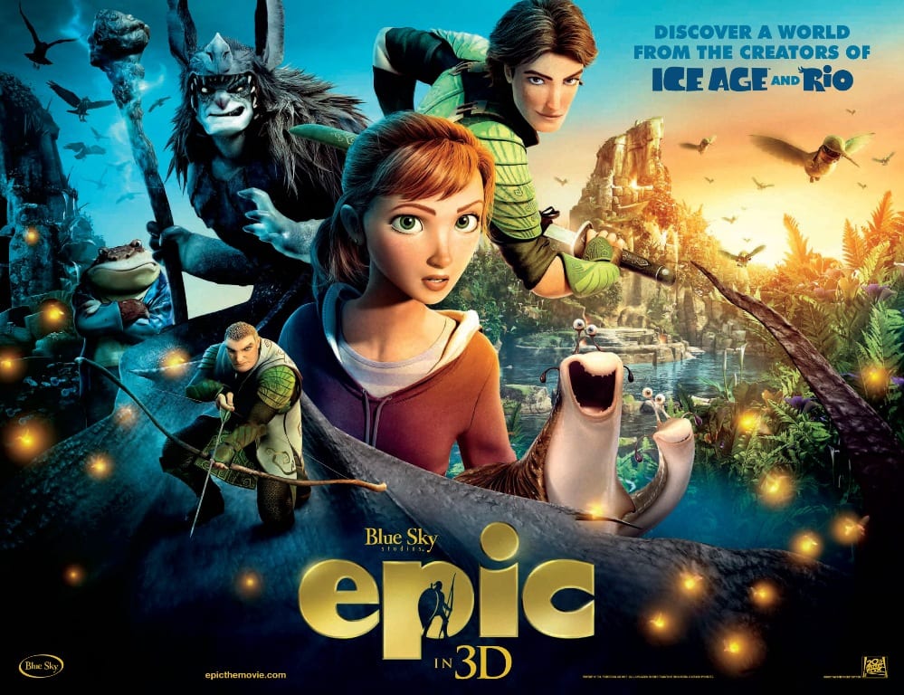 Il poster internazionale di Epic