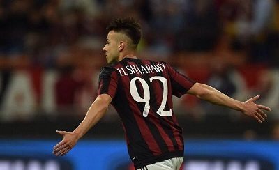 L'esultanza di El Shaarawy | Foto Twitter 