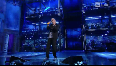 Frankie Hi nrg | Screenshot Sanremo 2014