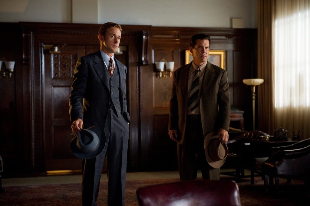 Josh Brolin e Ryan Gosling in Gangster Squad