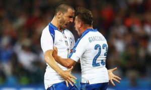 Emanuele Giaccherini e Leonardo Bonucci | Foto Twitter