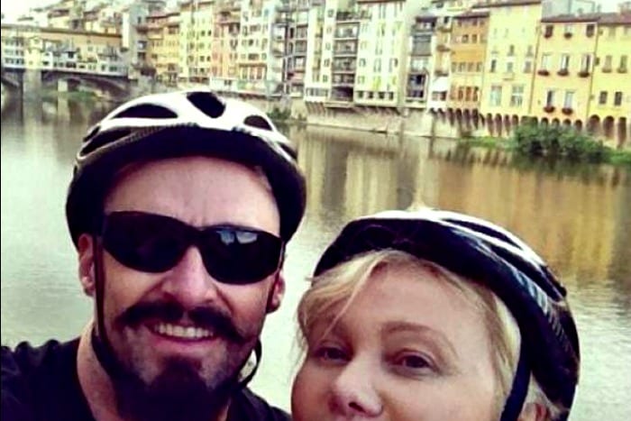 Hugh Jackman a Firenze