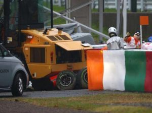 Una delle poche foto dell'incidente