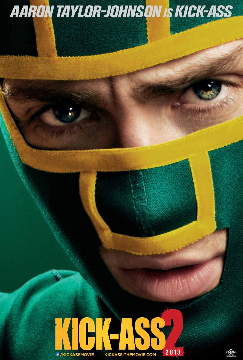 Aaron Johnson nel character poster di Kick-Ass