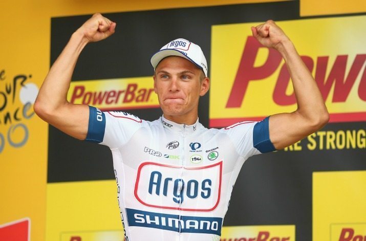 Marcel Kittel mostra i muscoli a Tours ©Bryn Lennon/Getty Images