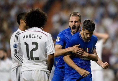 La non esultanza di Morata | Foto Twitter