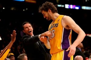 Pau Gasol e Steve Nash ©Stephen Dunn/Getty Images