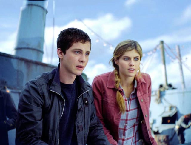 Logan Lerman e Alexandra Daddario