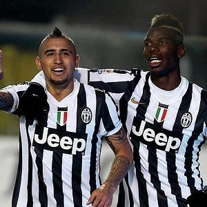 Paul Pogba realizza il primo vantaggio bianconero | Foto Twitter