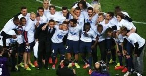 I vincitori della Ligue1 2013/14: il Psg