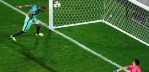 Euro2016, Quaresma segna l'1-0 per il Portogallo | Foto Twitter