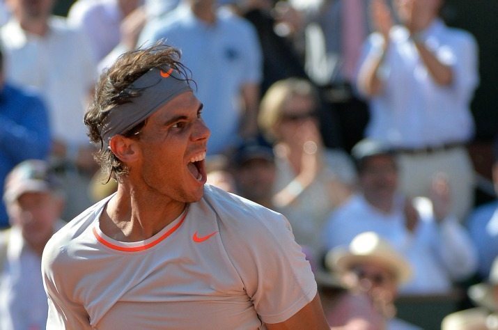 Rafa Nadal conquista l'ennesima finale a Parigi ©MIGUEL MEDINA/AFP/Getty Images