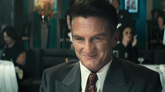 Sean Penn interpreta il boss Mickey Cohen in Gangster Squad di Ruben Fleischer