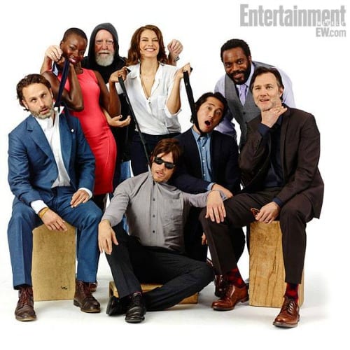 The Walking Dead, il cast per il Comic-Con |  EW