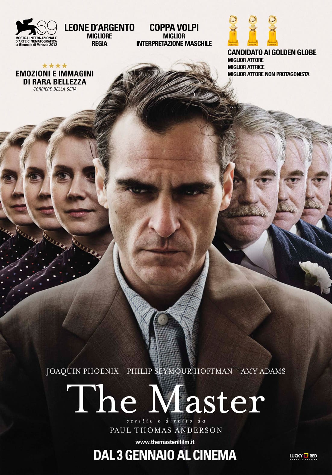 La locandina italiana di The Master