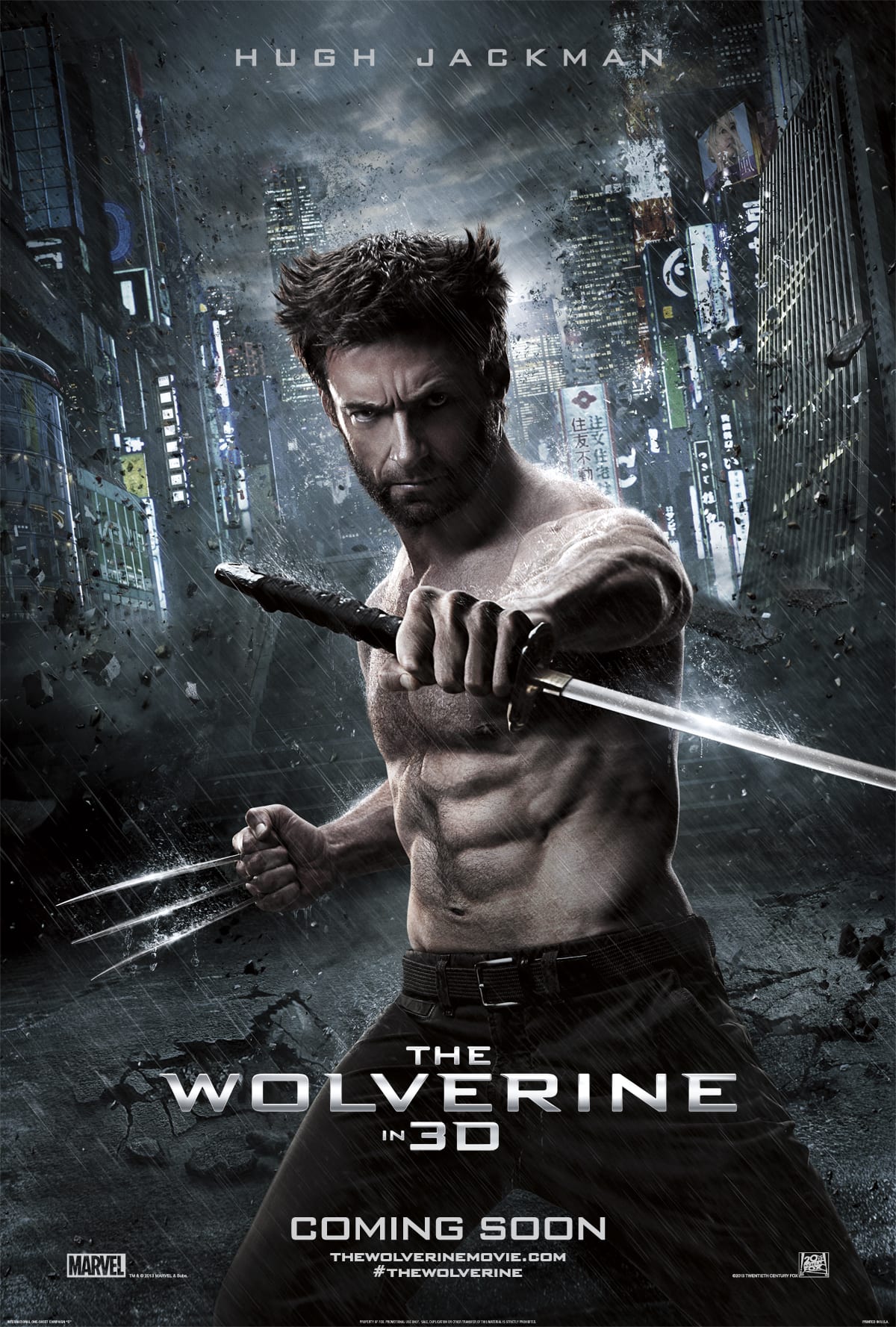 Il nuovo poster di Wolverine: l'immortale